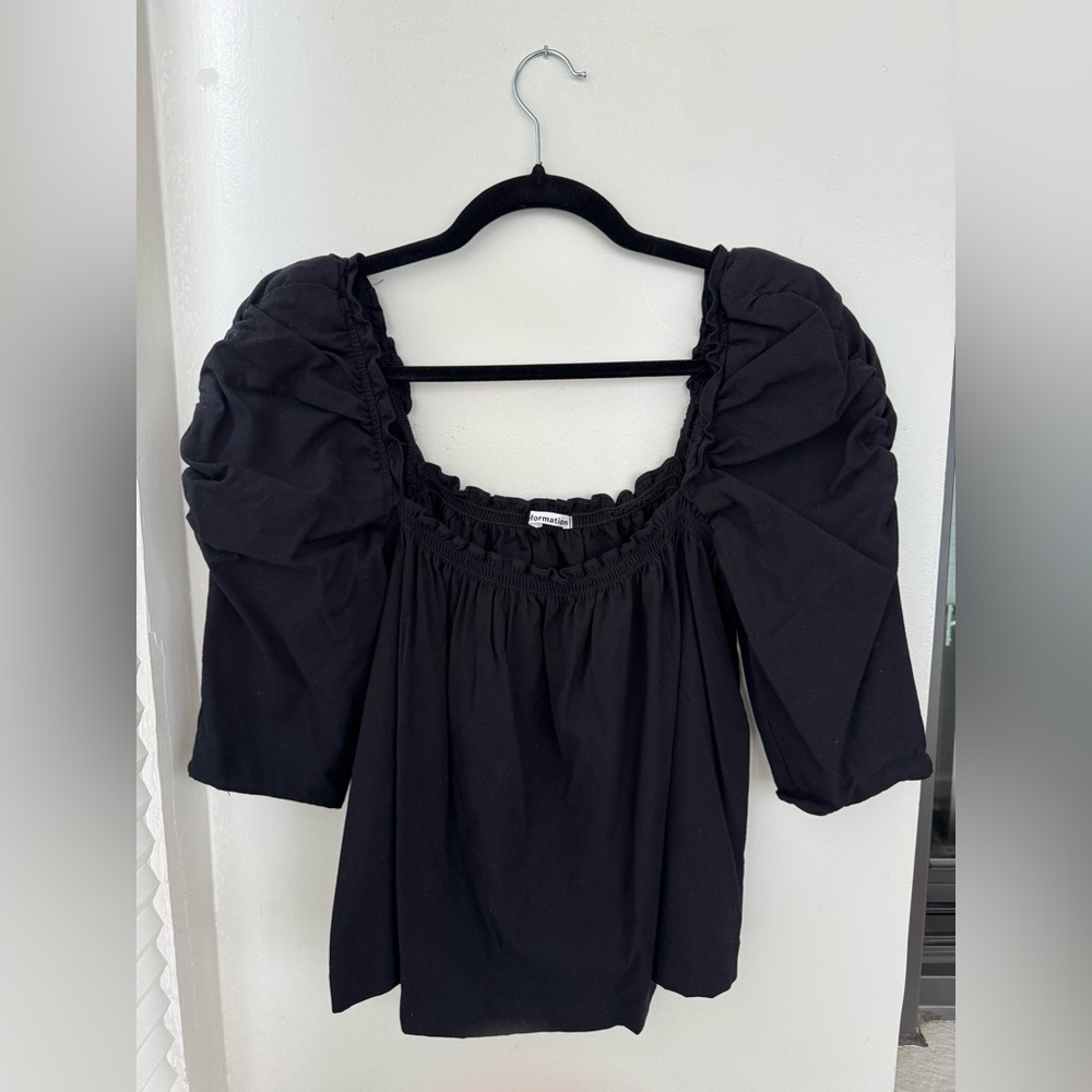 Reformation Puff Sleeve Top